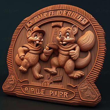 3D model Chip N Dale Rescue Rangers game (STL)